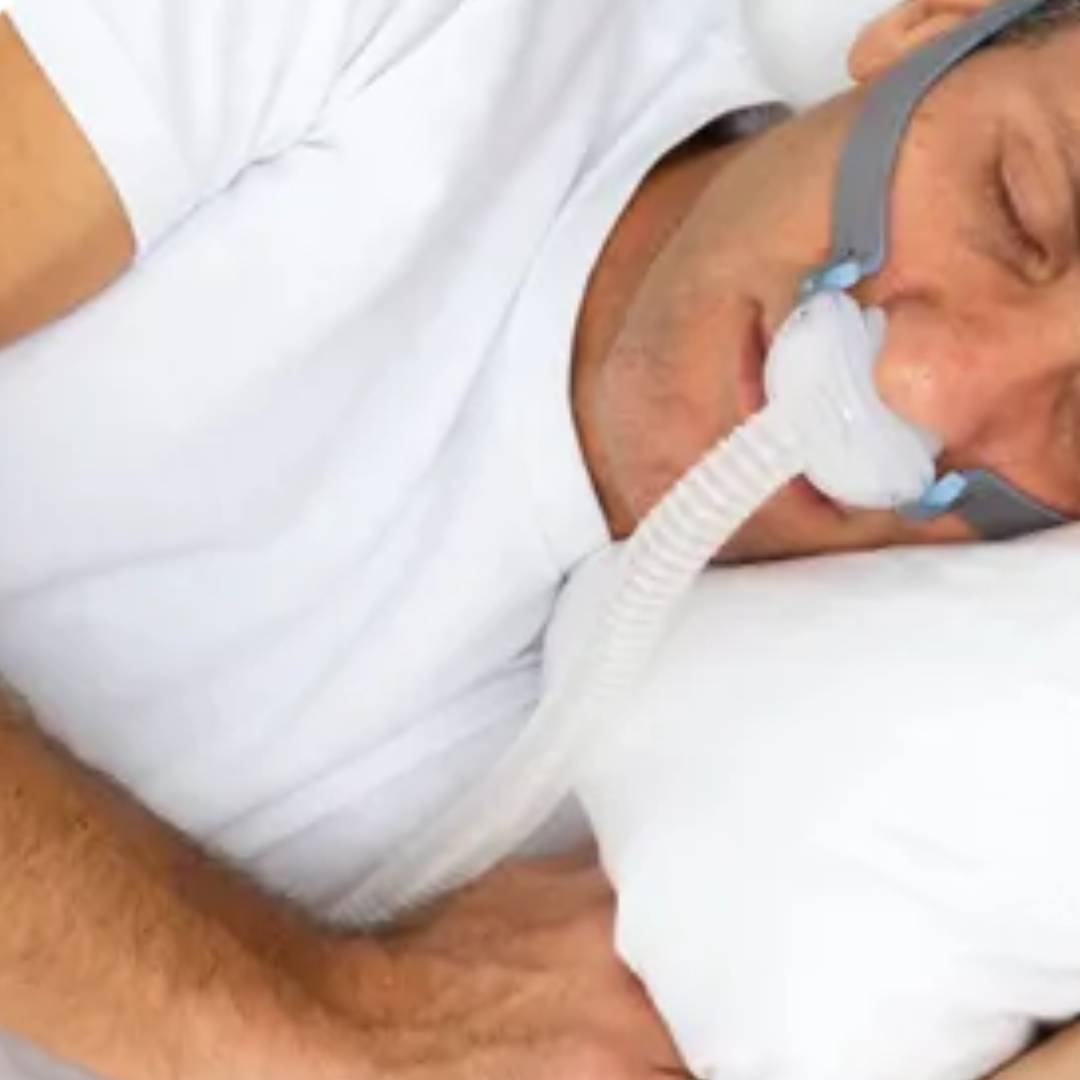 Snoring or sleep apnea related to nasal blockage