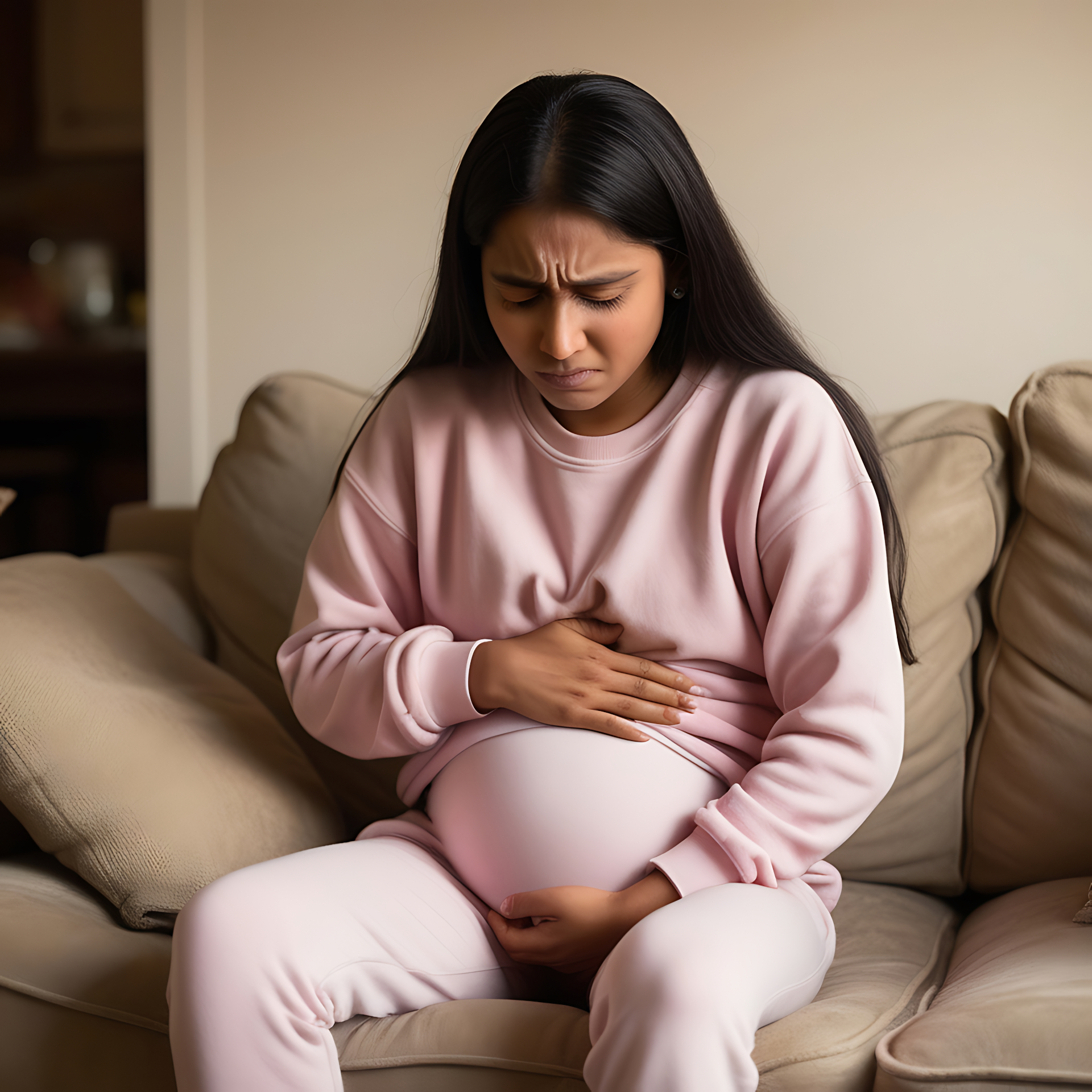 Sudden severe pain with collapse (ruptured ectopic — emergency)