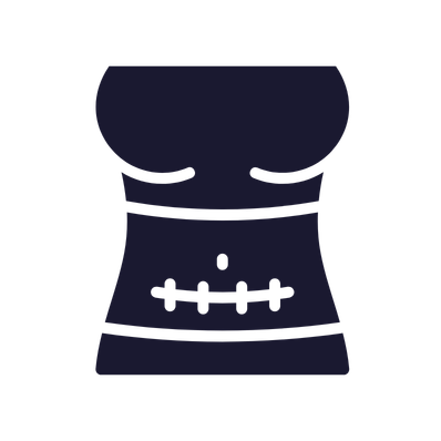 Previous abdominal surgery incision