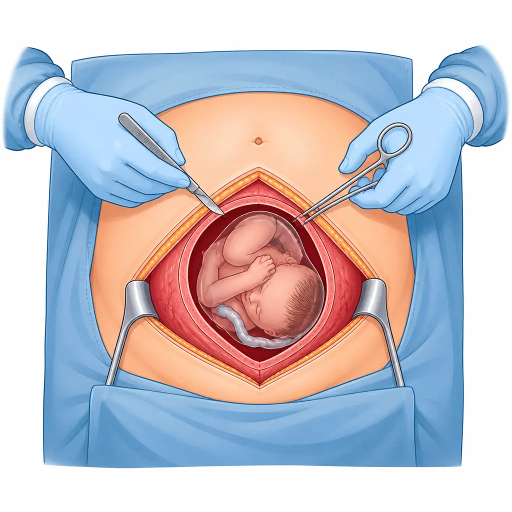 Emergency C-section